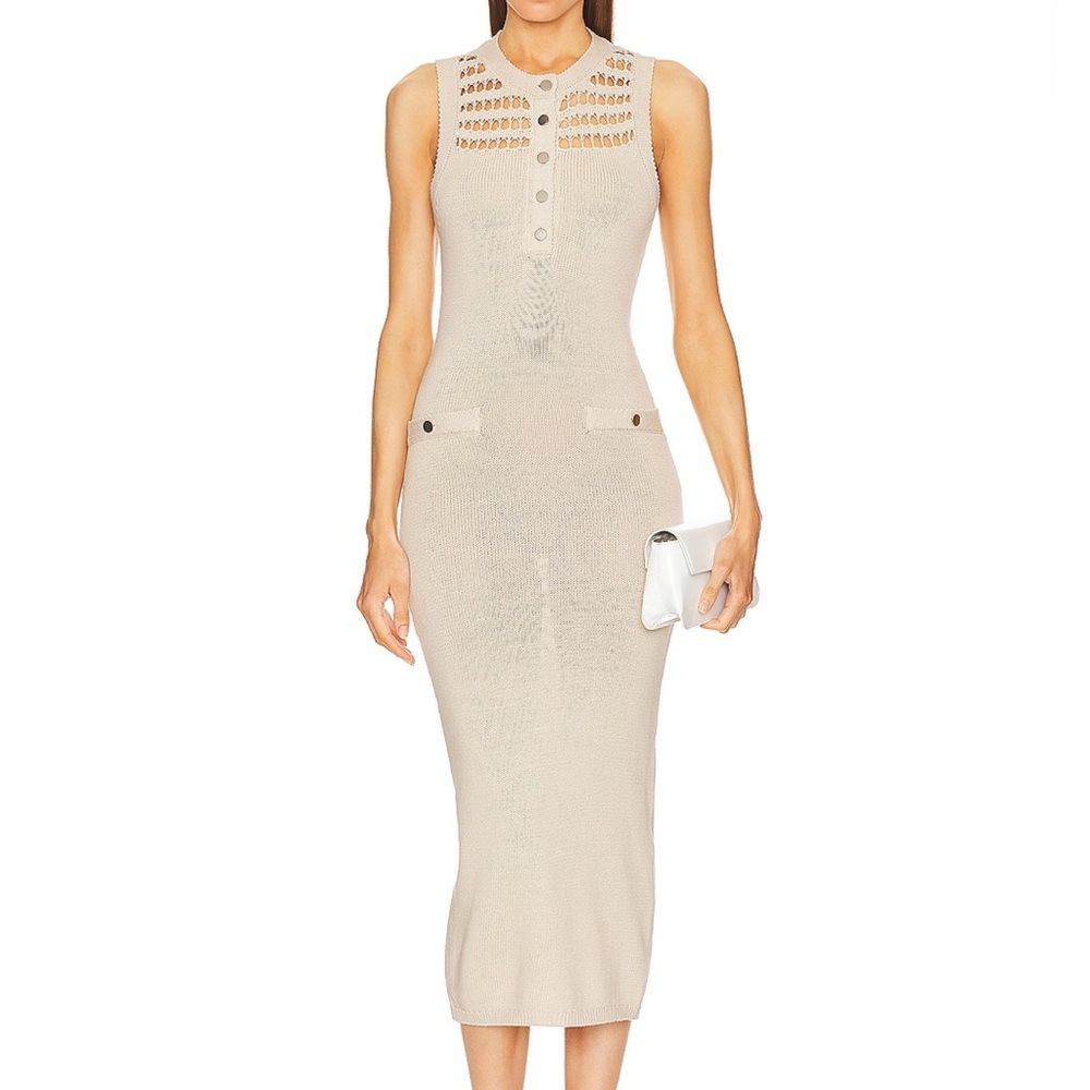 NWT L’Acadamie by Marianna midi dress size medium.